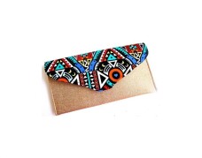 African Clutch Bags (Gold and Multicolored)